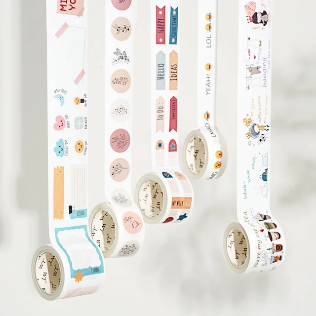 The Spring Gallery Washi Tape Sticker Set