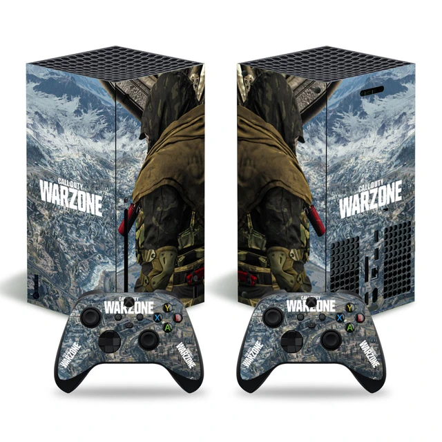 Warzone jogo de guerra fria xbox série x pele adesivo decalque capa xsx  pele 1 console e 2 controladores adesivo de pele vinil xboxseriesx -  AliExpress