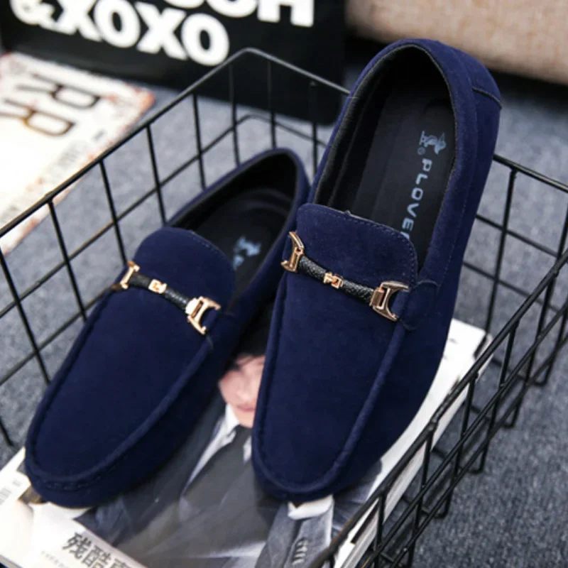 Men's Casual Shoes Soft Comfortable Driving Moccasins Slip on Loafers for Men Lightweight Flat Walking Shoes Sapatenis Masculino 6