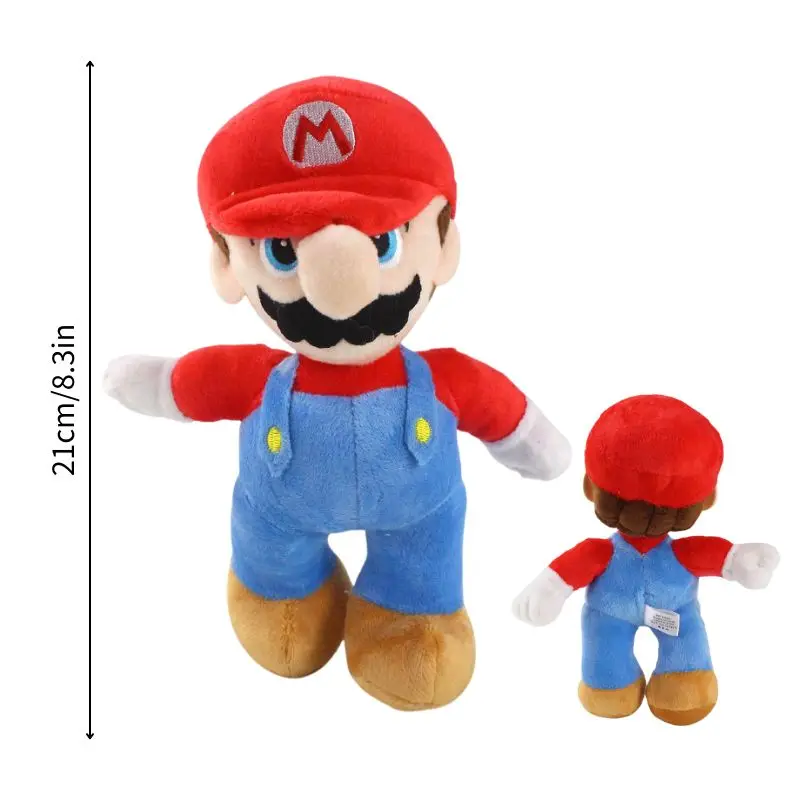 thumbnail image 1 of Figura de anime Kawaii Mario Bros Ice Fire Flower, juguete de peluche suave, lindo Koopa Troopa Boo Red Toad, muñecos de peluche, regalo, 1 of 5