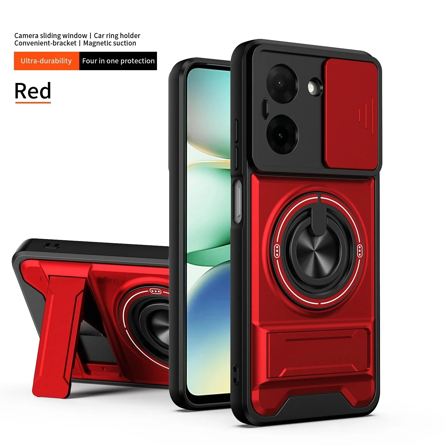 Luxury Rugged Armor Shockproof Phone Case Cover
