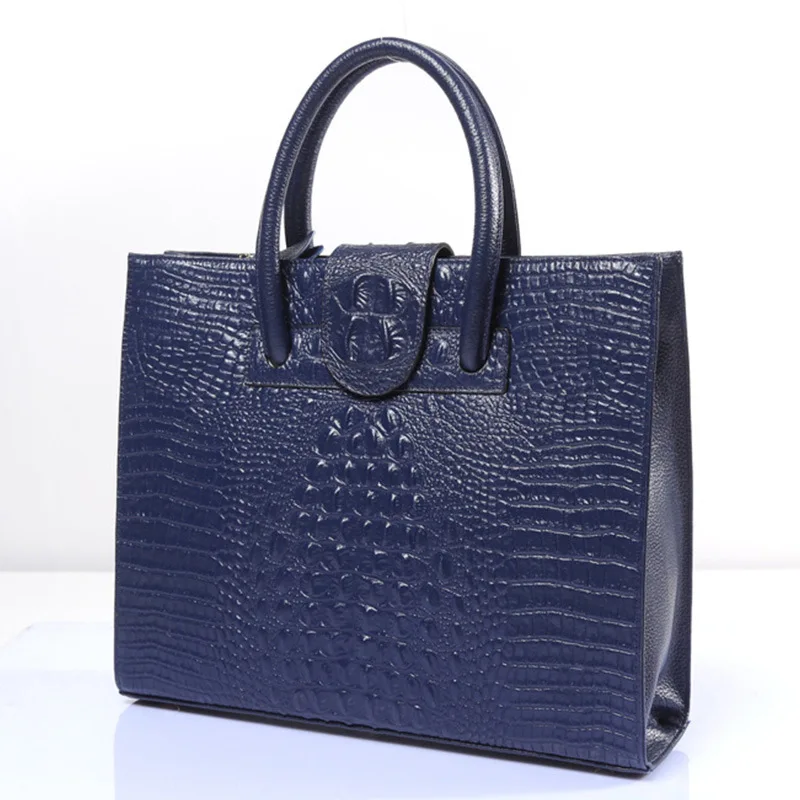 

New Fashion Alligator Women Handbags 100% Genuine Leather Shoulder Bags Female Girl Luxury Real Natural Leather Crossbody Bag