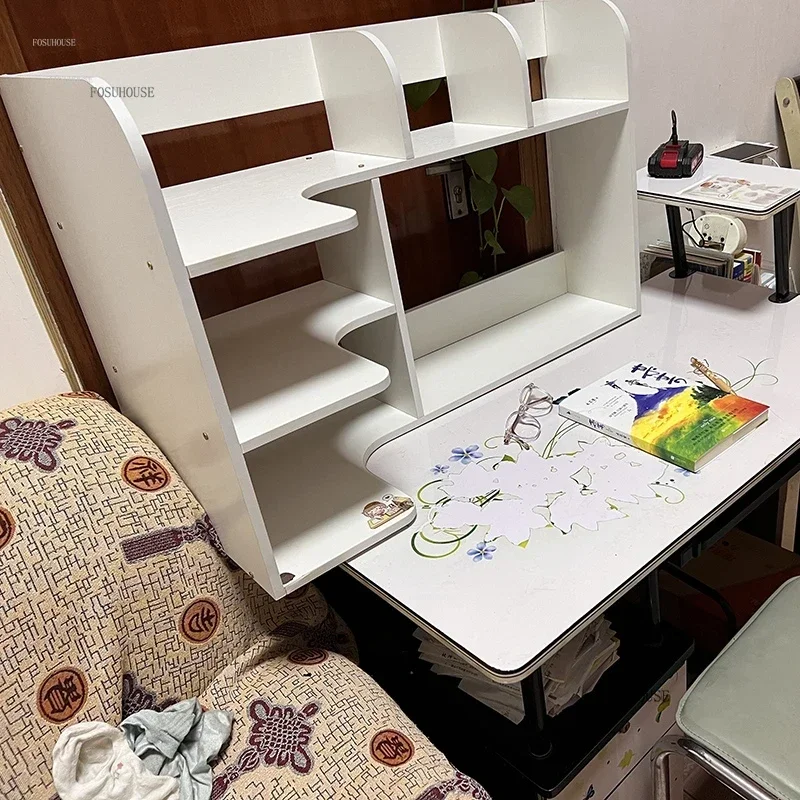 Children's Bookcases Office Desktop Bookshelves Children's Storage Shelves Student Multi-layer Finishing Small Bookcases