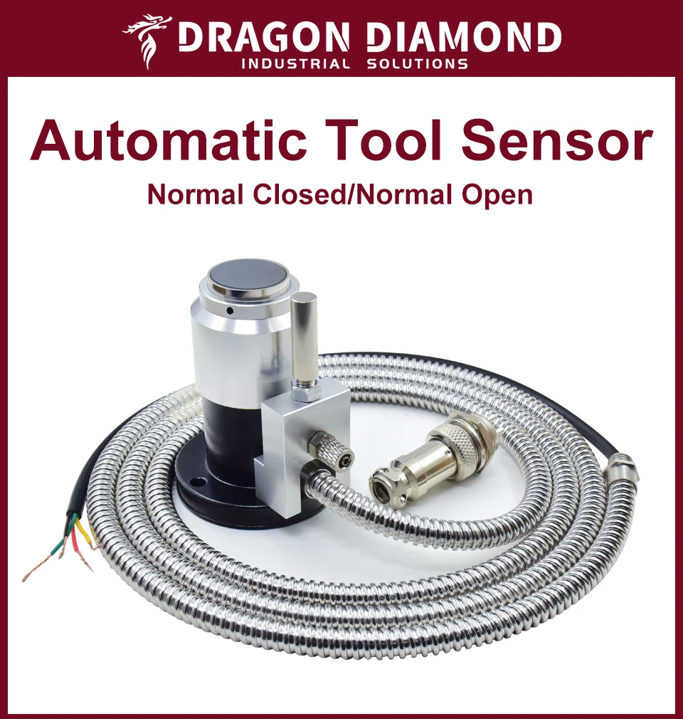 Automatischer Werkzeugsensor, Z-Achsen-Sondensensor, 4-Draht für CNC-Fräser, Fräsen, Graviermaschine, Touch-Press-Einstellung, Zubehör – Detail 3