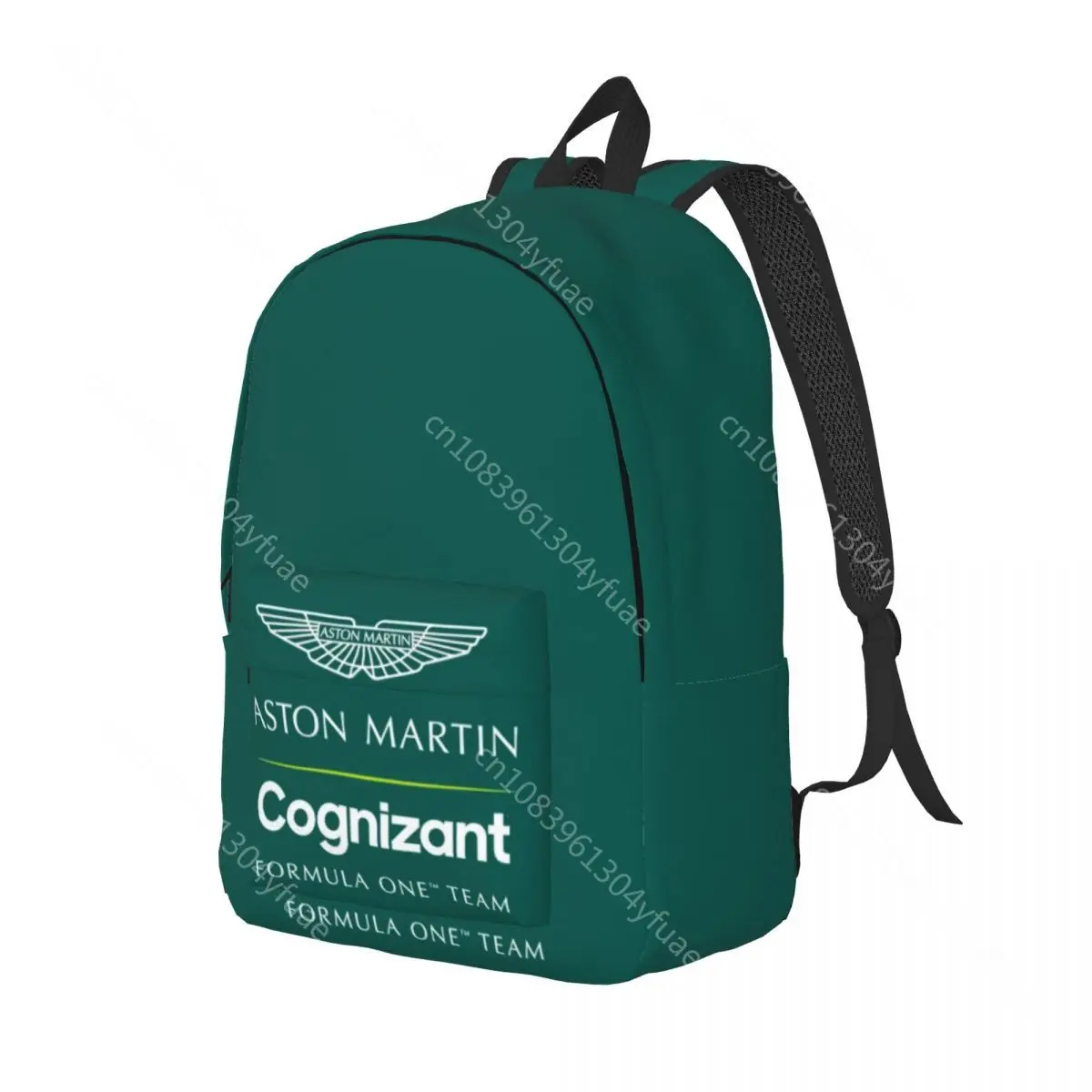 A-Astons M-Martins Green Backpack Female Fashion Soft Backpacks Aesthetic School Bags University Custom Rucksack Xmas Gift