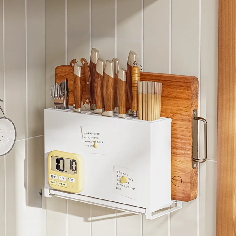 

Держатель для ножей из углеродистой стали с защитой от коррозии: стандартная, легко моющаяся дренажная полка, прочная клетка для посуды