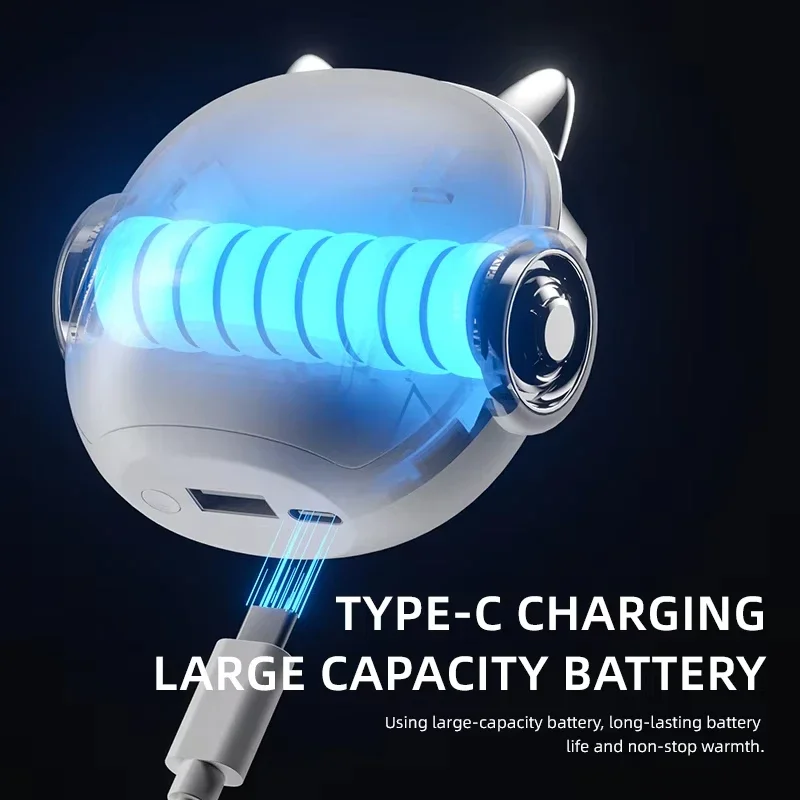 Portable Hand Warmer Xiaomi 2 in 1 Fast Heating 10000mAh USB Charging Suitable for Outdoor Golf Office