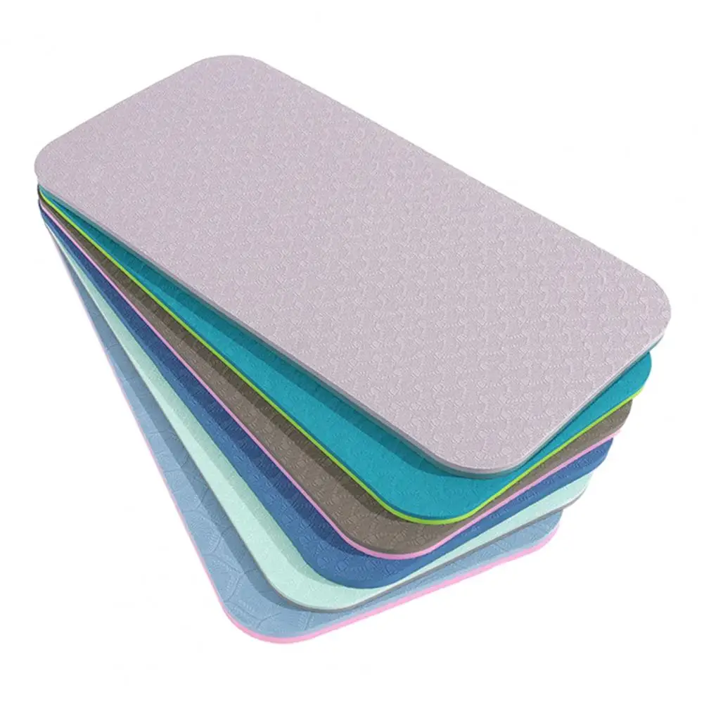 

Mini Yoga Mat Premium Yoga Knee Pad Cushion Non-slip Texture Super Soft Wear Resistant Thick Portable Pad for Exercise Mat