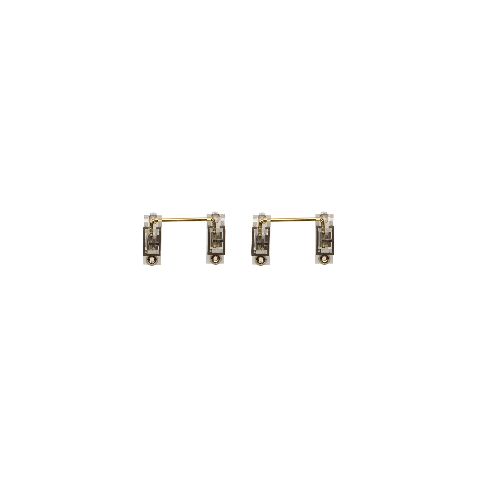 Everglide parafuso PCB transparente, banhado a ouro,