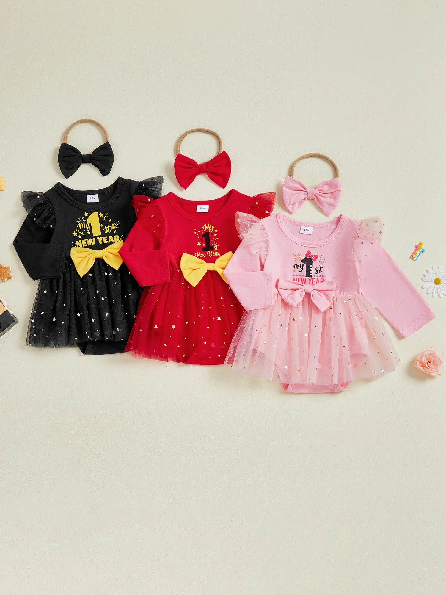 Toddler Boy New Years Outfit Sparkling Sequin Tuxedo Romper with Bow Tie and Suspender Pants 3 Pcs Set Party Suit for Baby Boy