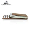 Slim RFID Blocking Leather Small Wallet Credit ID Card Case Purse Money Clip For Men Vintage Mini Cash Holder 3