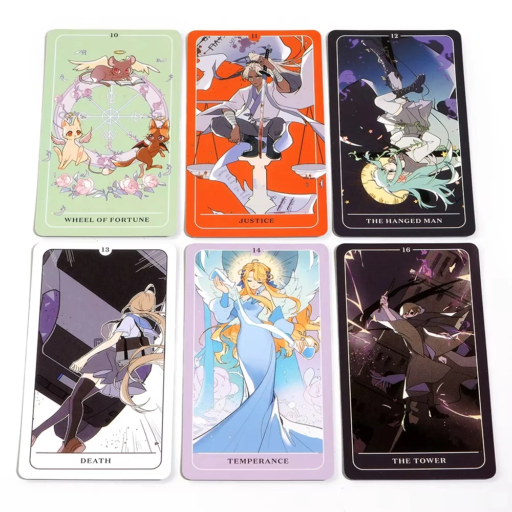 Anime Tarot Deck: Explore Archetypes, Symbolism & Magic with Modern Characters