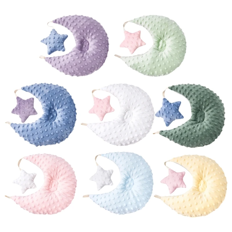 Детская подушка в форме луны