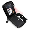 New PU Leather Wax Oil Skin Wallet for Men Coin Purse Short Male Card Holder Wallets Zipper Around Money Coin Purse Dropshipping 5