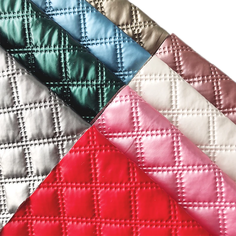 

Line Embossing Artificial Leather 30*135cm Car Upholstery Fabric for Sewing Fake Furniture Diy Craft Supplies Apparel Arts Home