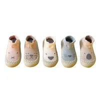 New Style Spring Autumn Cute Cartoon Infant Baby Boy Socks Shoes Anti Slip Soft Sole Children Gril Toddler Floor First Walkers 5