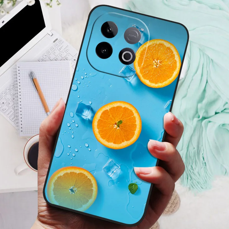 Premium Silicon Back Cover Phone Case with Soft Bumper Coque