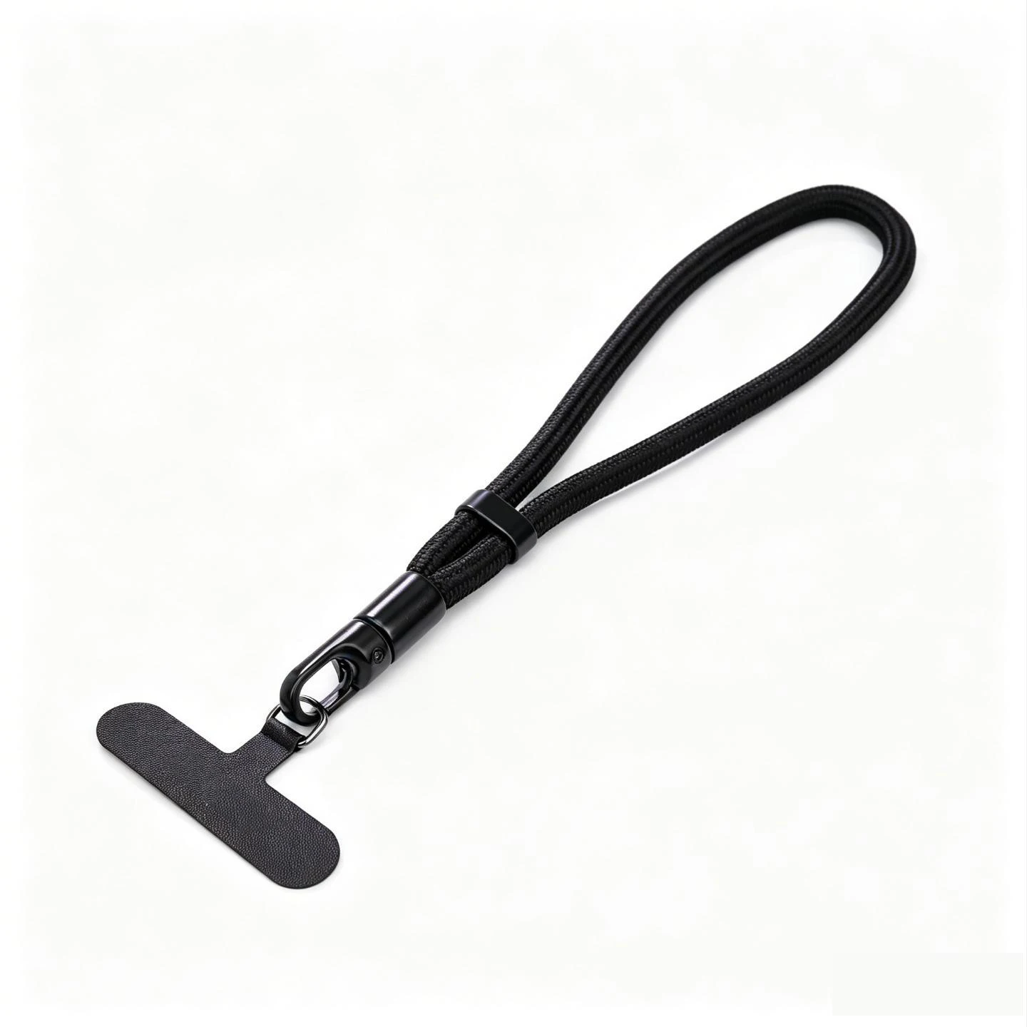 Universal Adjustable Mobile Phone Lanyard with Self-Locking Anti-Drop Design - Durable Polyester Wrist Strap