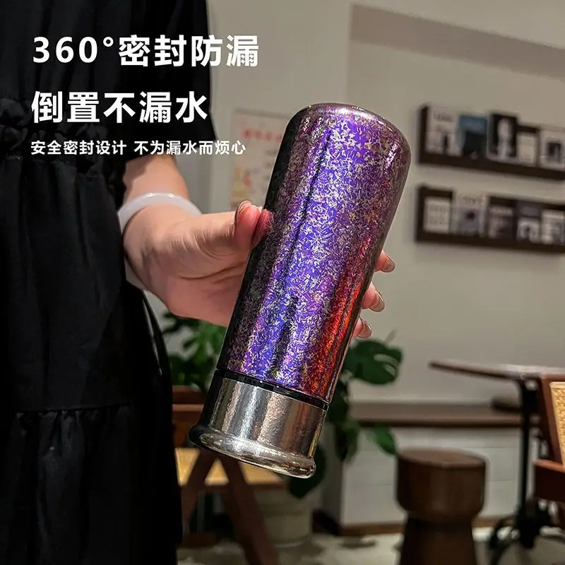 JUSTINLAU التيتانيوم النقي معزول الكؤوس الرجال وال...