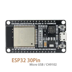 WiFi and Bluetooth Dual Core Development Board with Ultra-Low Power Consumption (ESP-32 30Pin CH9102)
