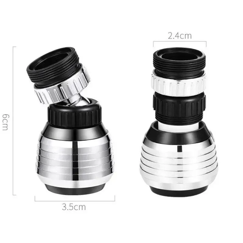 Faucet Aerator Rotating Water Saving Tap Connector Dual Mode Kitchen Faucet Aerator Diffuser Bubbler Filter Shower Head Nozzle