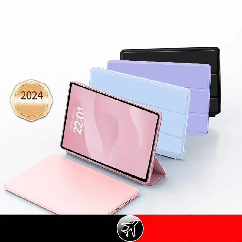 Premium Soft Silicone Tablet Case with PU Cover