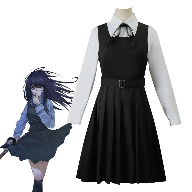 

Anime《Chainsaw Man》Cosplay Mitaka Asa Costume