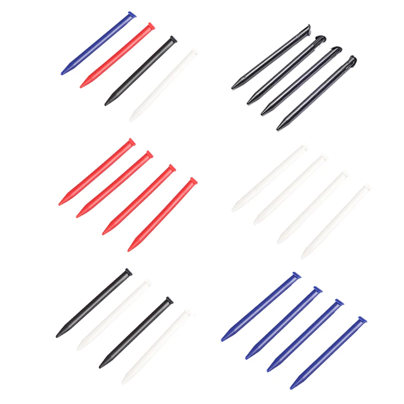 

New 3DS XL Stylus Pen，Compatible with New 3DS XL & New 3DS LL Nintendo Slot Replacement Pen Plastic Touch Screen Pen Set 4pcs