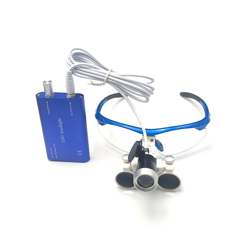 Dental Loupes With Light Professional Magnifying Glasses for Precision