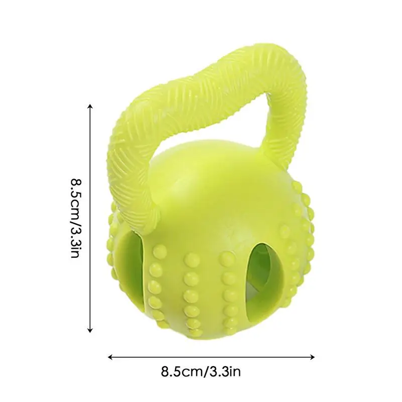 Dog Teething Toys Multipurpose Tough Toy Ball Thickened Chew Toys With Handle For Biting Cute Pet Toys For Playing Relaxing images - 6
