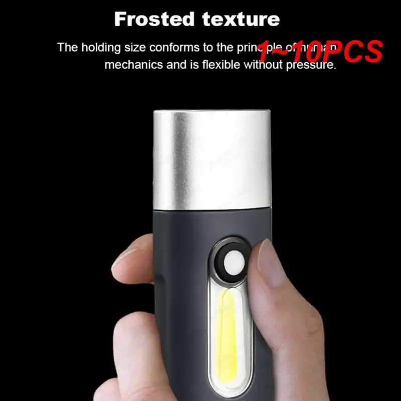 

1~10PCS Outdoor Camping Strong Light Mini Portable Outdoor Flash Fast Charging Flashlight Work Light Lantern Powerful Flashlight