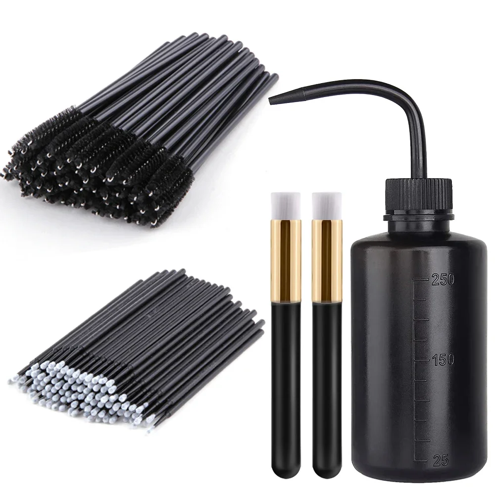 Eyelash Extension Supplies Set Lashes Micro Brush Disposable Mascara Wands Applicator Individual Eyelash Microbrush Makeup Tools