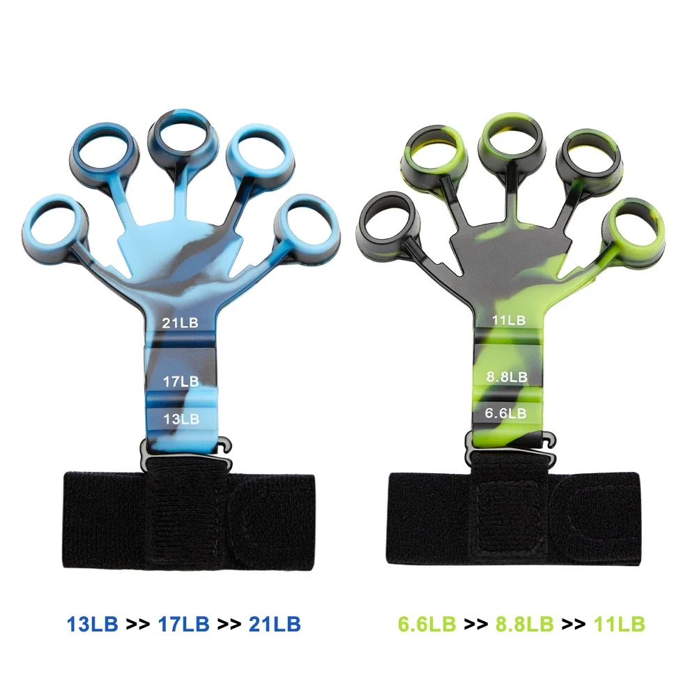 Training & Exercise 6 Resistance Hand Expander Finger Grip Sport Gym Training Accessories Trainning & Exercise Gripster Fitness hand strengthener hand grip trainers hand grip exerciser hand exerciser hand trainer