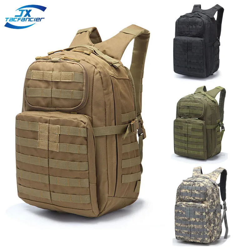 

Tactical MOLLE Backpack Military Army Shoulders Bag 45L Waterproof Rucksack Multi-functional Outdoor Hiking Camping Accessories