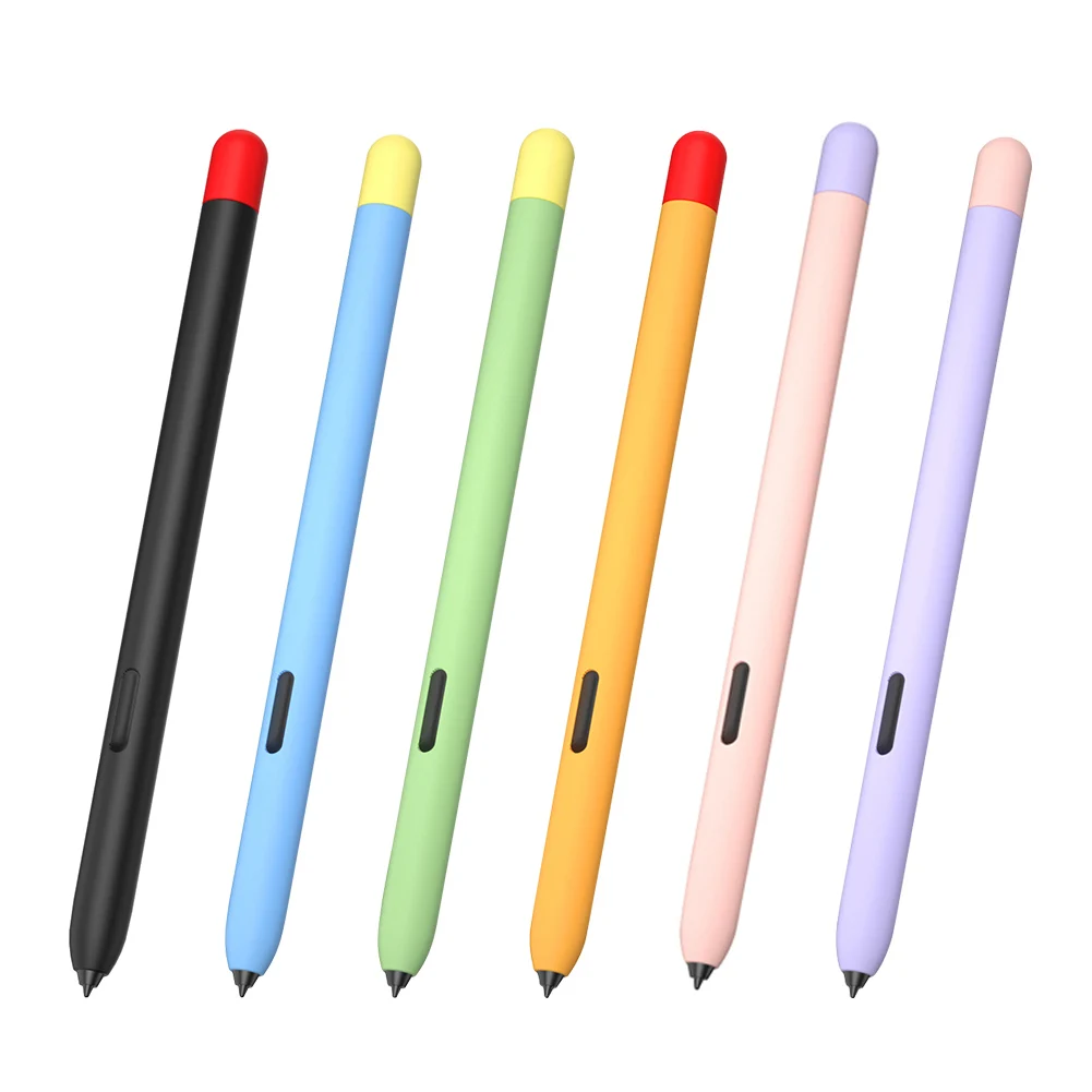 para samsung galaxy tab estojo de lápis de proteção de silicone tablet caneta stylus toque caneta manga capa de pele manga