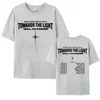 2025 Ateez World Tour Towards The Light: Will To Power T Shirt Men Women Korean Fashion High Quality Casual 100% Cotton T-shirts 6