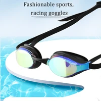 Professional competition goggles, electroplating, anti haze, waterproof, UV resistant, silicone, diving goggles, racing goggles. 1