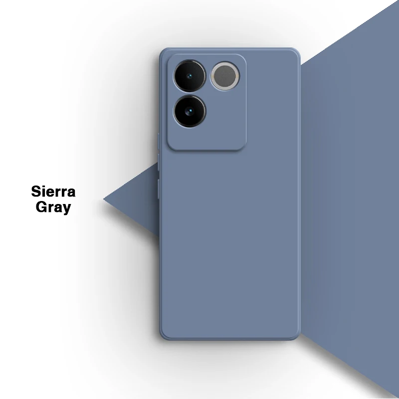 Enhanced Liquid Silicone Shockproof Phone Case with Global Lens Protection
