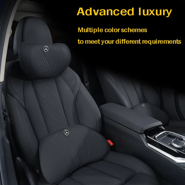 ヘッドレストカバー メルセデス・ベンツ Cクラス W206 C200,C220,C260,C300 2021年07月〜 マットシルバー ABS樹脂製 AP-IT1664-MSI 入数：1セット(6個) | メルセデスベンツ Cクラス W206 2022-2024に対応 カーシート