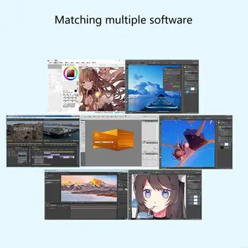 X6HA Graphics Drawing Tablet 10x6 inch Drawing Tablet with 12 Hot Key Passive 1