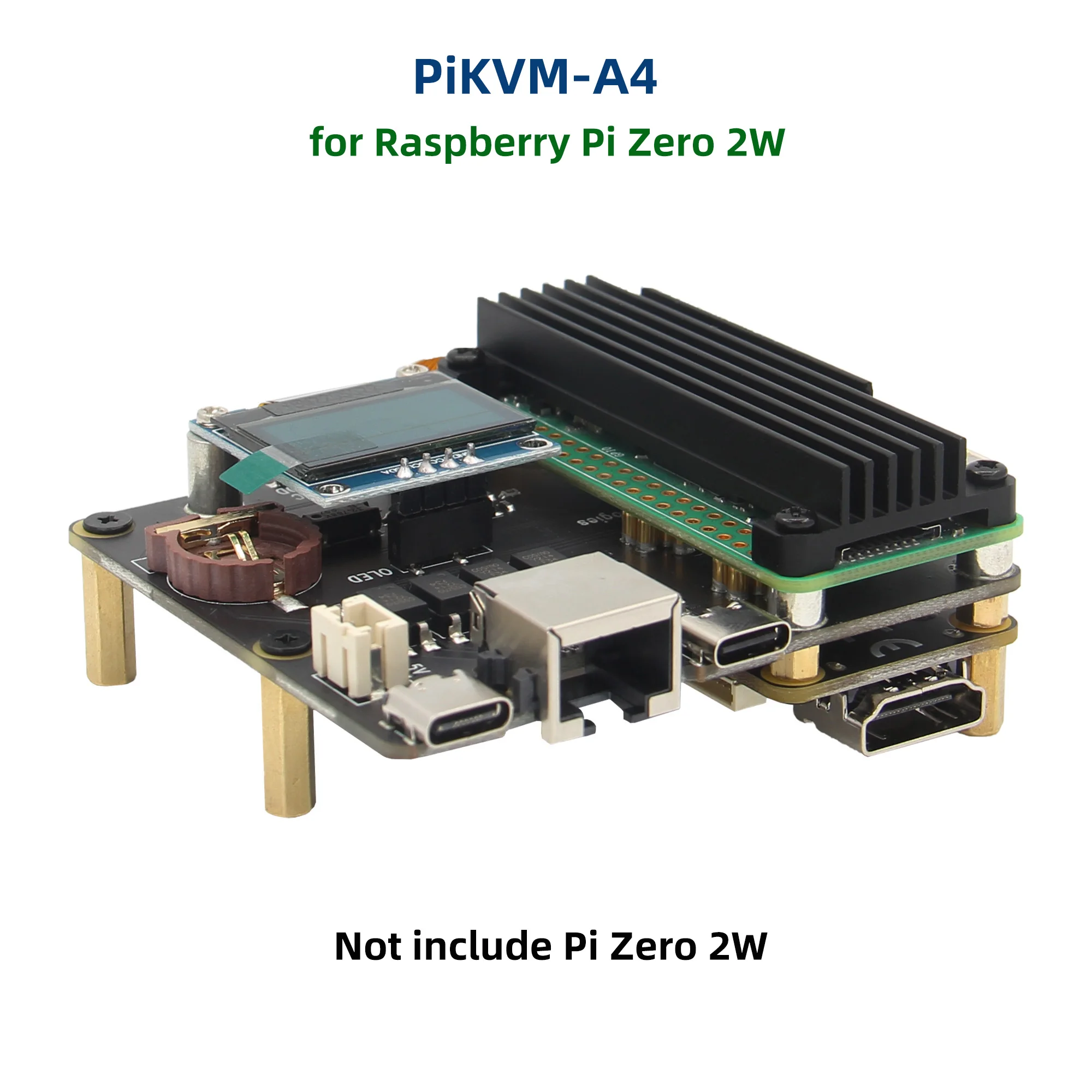PiKVM A4 Raspberry Pi based KVM over IP HDMI compatible to CSI for ...