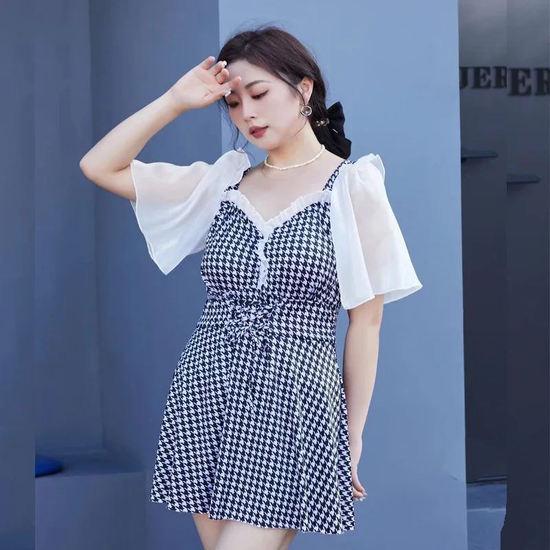 

Новинка 2023, яркий летний женский купальник с принтом, женский слитный купальник на бретельках с открытой спиной и высокой талией, танкини