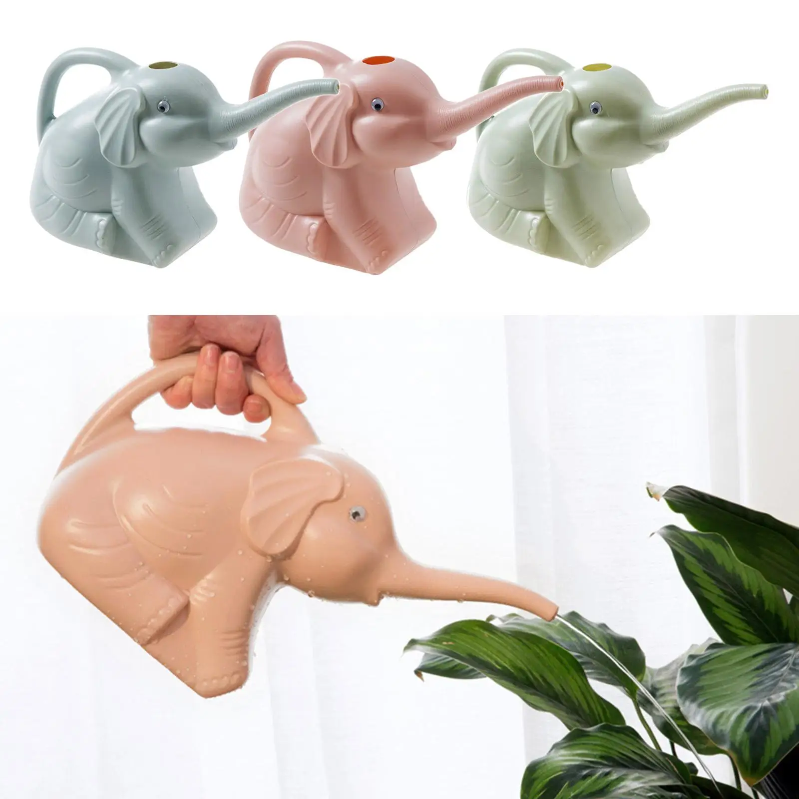 Elephant Watering Can Indoor for Bonsai Succulent Plants Small Fruit Herbs