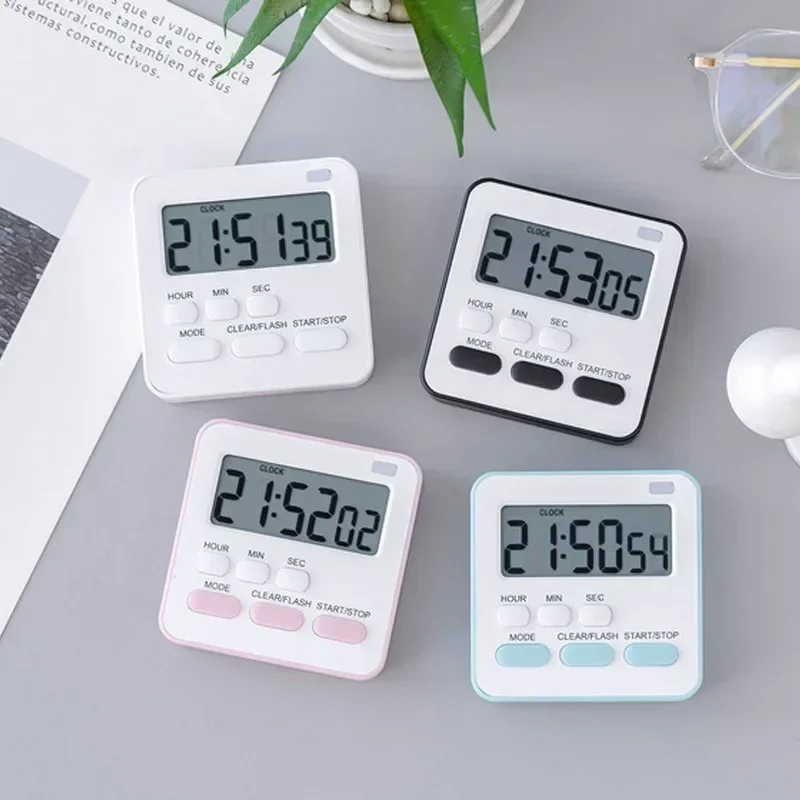 Kitchen timer digital display cooking alarm clock kitchen timer sleep stopwatch clock house