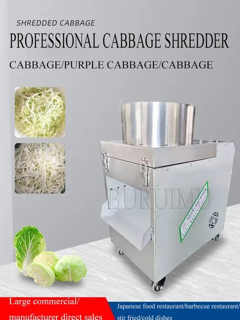 Automatic Lettuce Shredding Machine Cabbage Cutter Shredder Machine  Vegetable Shredder For Green Salad - AliExpress