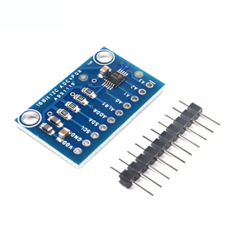 

（DZB7251-198.4-270.4）10pcs ADS1015 ADS1115 bit precision analog-to-digital converter ADC module development board
