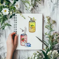 Summer Fruits Clear Stamps for Cards Making Cans Drink  Stamps for DIY Scrapbooking Photo Album Journal Home Decoration 2