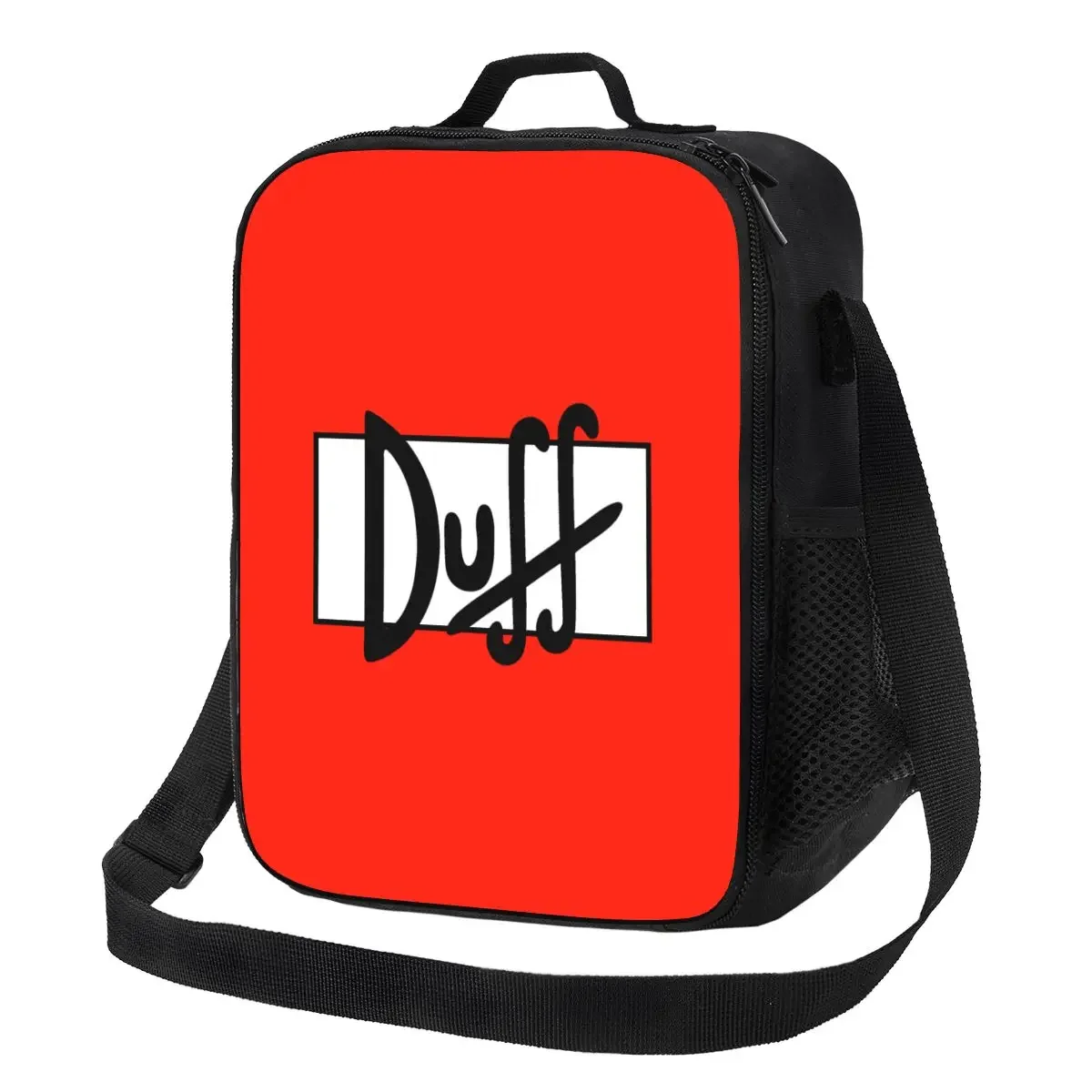 

Duff Beer Insulated Lunch Bag for Women Cooler Thermal Lunch Box Beach Camping Travel