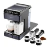 Home Espresso Machine w/ Milk Frother 20 Bar Pump Touchscreen Café Quality Stainless Steel RJ54-I-SV-BLK 5