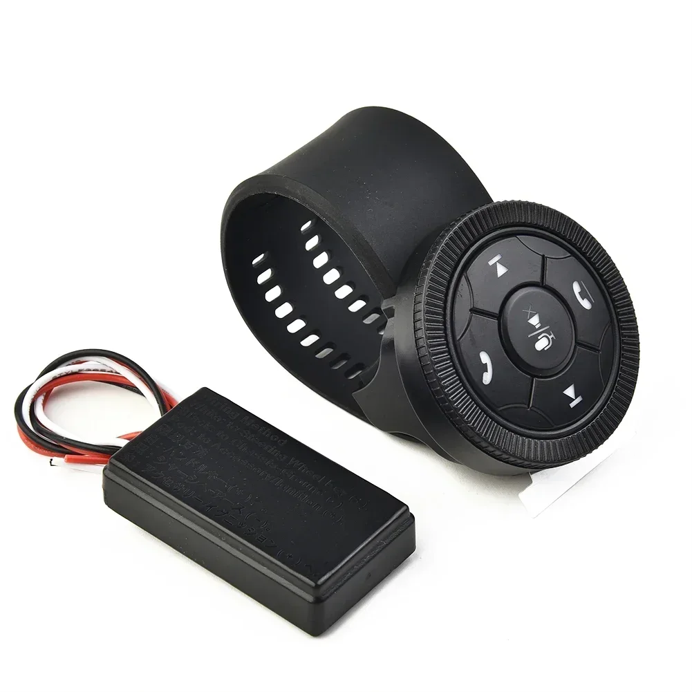 Wireless Bluetooth-Compatible Media Button Remote Controller Car Motorcycle Steer Wheel MP3 Music Play Accessories wireless remote control,wireless remote controller,wireless media remote,wireless media controller,media remote controller